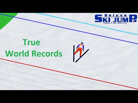 Deluxe Ski Jump 3 -  True World Records
