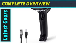 Alacrity 1D 2D QR USB Barcode Scanner: Best Plug & Play for Warehouse & More