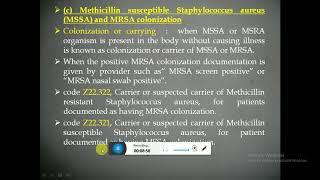 ICD 10 Guidelines chapter-1 Part - 6 | MRSA | Medical Coding | Emergency Department