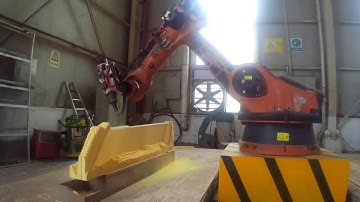 McConaghy Boats - Tooling Making - KUKA 6 axis CNC router