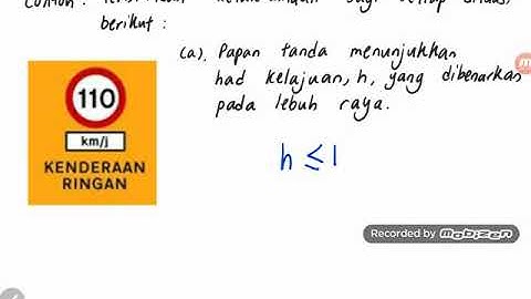 Bab 7 Matematik tingkatan 1: Ketaksamaan