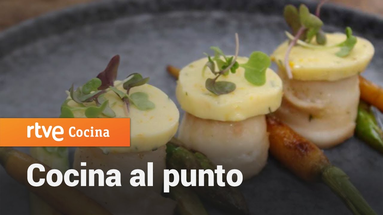 Cocina al punto: Popietas de lenguado con mantequilla maître d'hotel | RTVE Cocina
