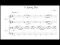 C norton  8 spring day  microjazz piano duets collection 1 for piano four hands score