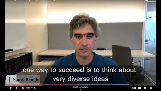 C4AI Sparks: Samy Bengio on Diversity