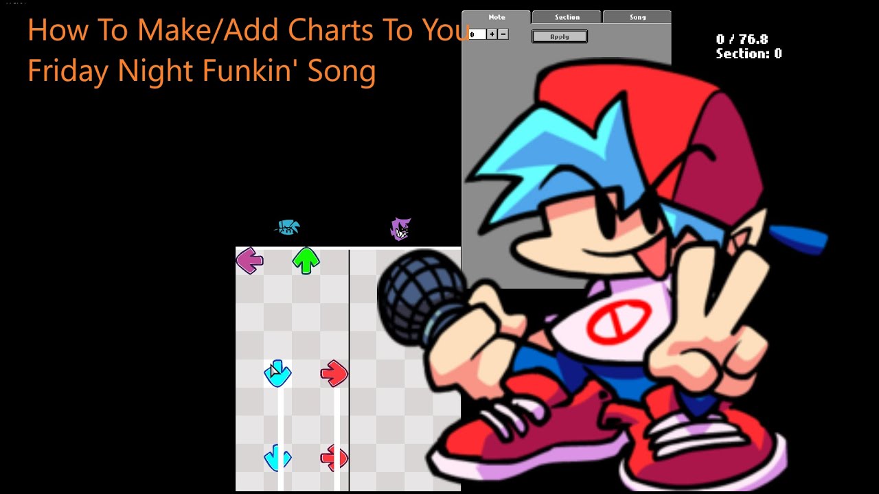 create a custom chart for your friday night funkin songs