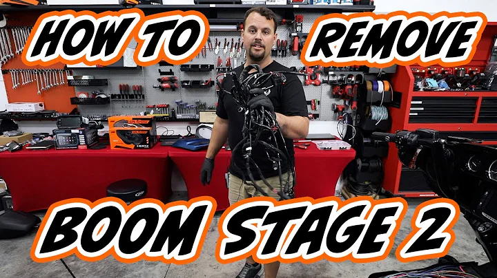 How to Remove Boom Audio Stage 2 Wiring, Speakers, and Amplifier from a Harley Davidson Streetglide