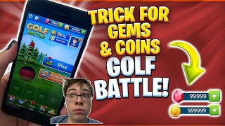 Golf Battle Hack - How to Get Unlimited Gems & Coins *FAST* in Golf Battle Mod apk | iPhone/Android screenshot 4