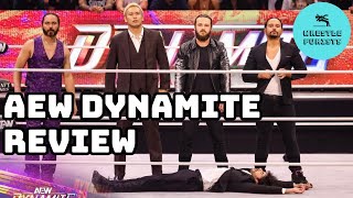 AEW Dynamite Full Show Review | TONY KHAN ATTACKED BY THE NEW ELITE!