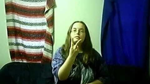 Blame the Vain in ASL