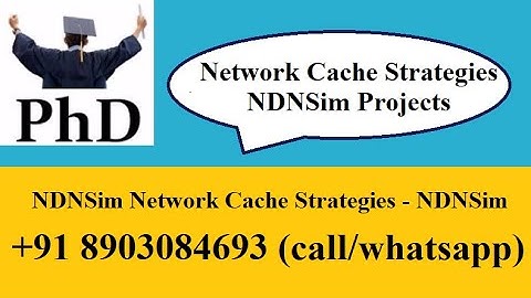 Secure Network Cache using NDNSim projects| Research Project Help using Network Cache using NDNSim