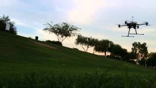SynDrones X8 with A2 FC motor out test.