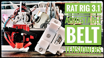 Rat Rig V-Core 3.1 Belt Tension Idlers enclosed and open frame compatible.