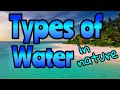 Types of Water in Nature Quiz