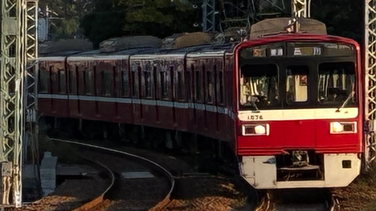 京急1500形1700番台1519編成普通青砥行き押上から青砥まで走行するシーン‼︎