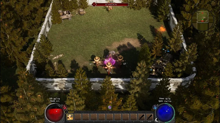 Unreal Engine Top Down RPG 'Diablo' Template: Burn