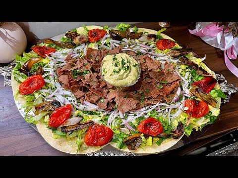 الوصفة لي طالعه ترند وعاملة ضجة الدونر شاورما لكفته التركية مرفوقه بصلصة المشاوي اليونانية الخطيره 