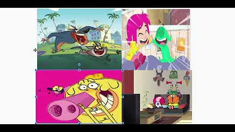 Taffy Cartoon  Ernest and Rebecca, Hubert and Taka...