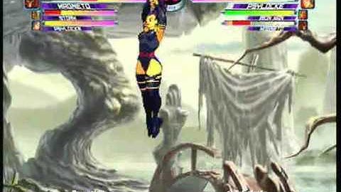 MvC2 Online (360): Brett (MSP) vs StylusMax (Mag/IM/Psy) 5 .:8.30.10:.
