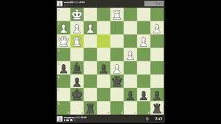 Chess game 11 win