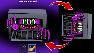 (ROBLOX) Doors but kawaii Floor 2 new entity jumpscare @iBugou