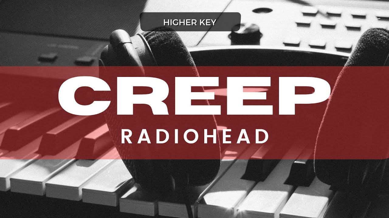 Creep - Radiohead (Acoustic Karaoke) Higher Key - YouTube