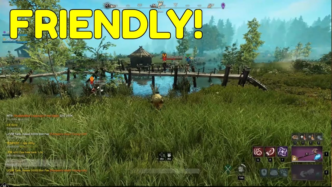 How to be friendly in New World PVP (Gone Wrong) YouTube