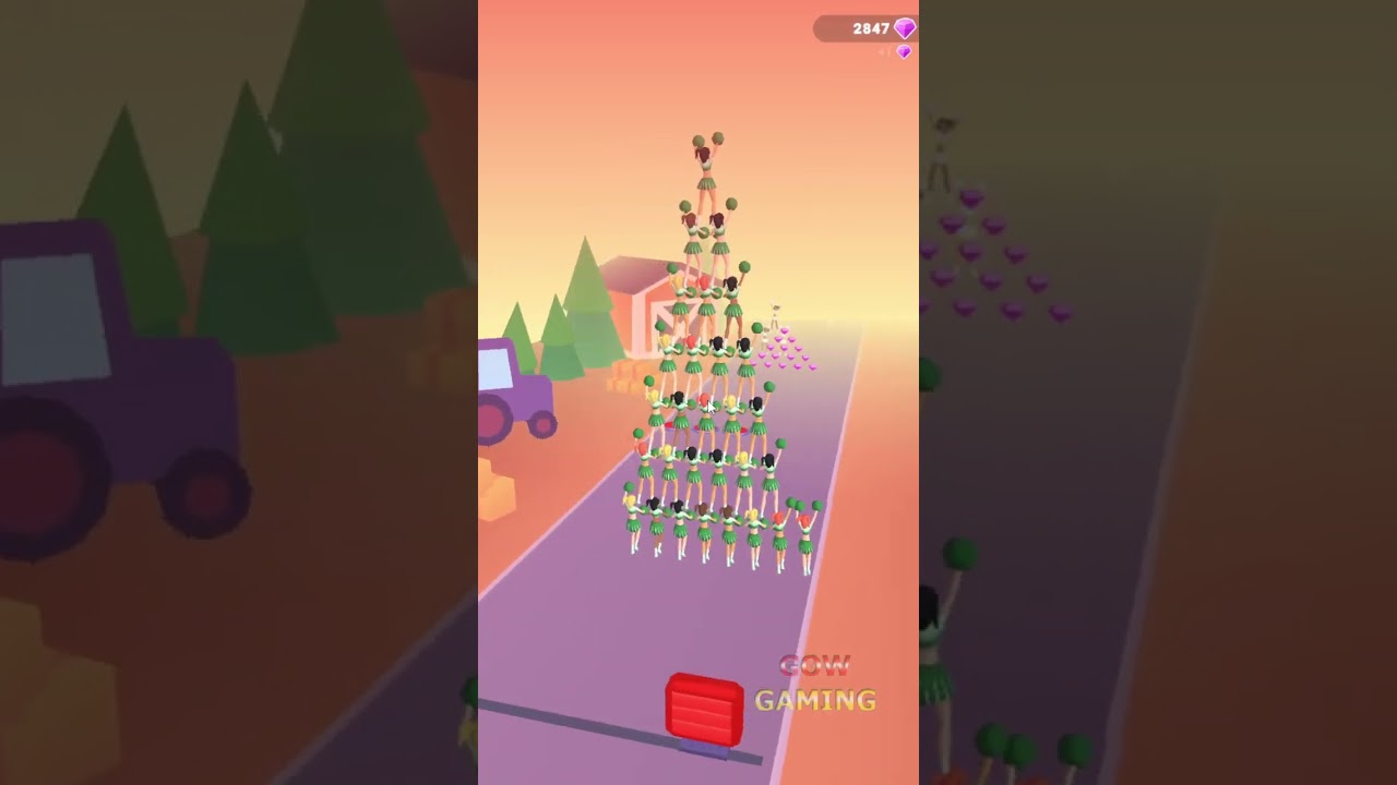 Cheerleader Run 3D 💁‍♀💐⭐‍ All Levels New Gameplay Trailer Android,ios New Game FdrLsmei 