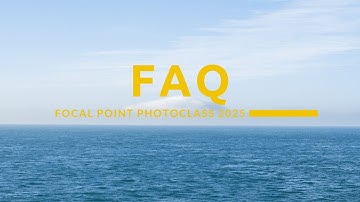 [Photoclass 2025] FAQ