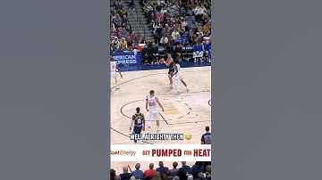 Self pass 😳 #denvernuggets #nba #jokic