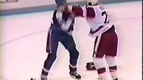 Joey Kocur vs. Jim Kite