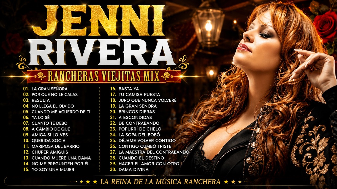 Jenni Rivera 🌹 Sus Canciones Más Queridas | Amor, Desamor y Grandes Recuerdos
