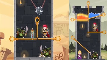 [Hero Rescue] A REAL Hero Wars - Gameplay Walkthrough Level 1-50 | New Puzzle Game on Android/iOS