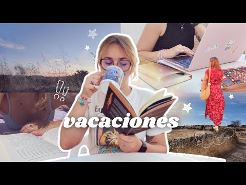 Unos días de vacaciones conmigo 📚🌿 Atardeceres, desconexión y calma
