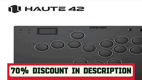 A must-have product! Haute42 M Gen2 Aluminium Alloy Hitbox Leverless Controller Stickless Arcade S