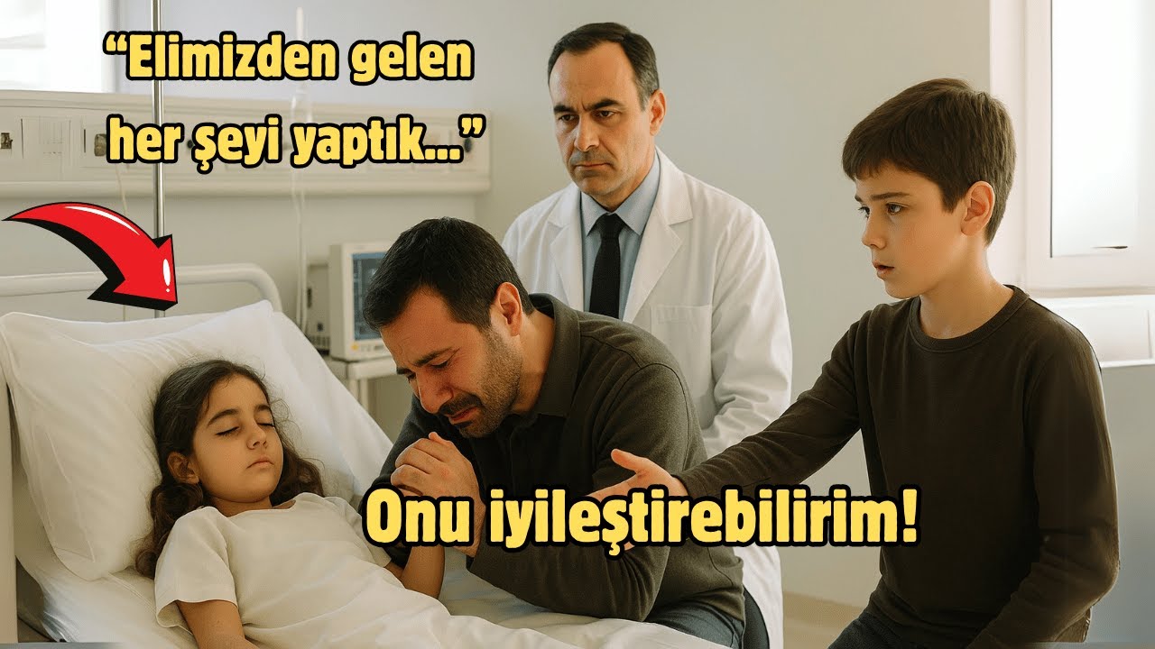 Doktor, “Artık umut yok,” dedi.Ama çocuk, “Bırakın deneyeyim...” dedi.