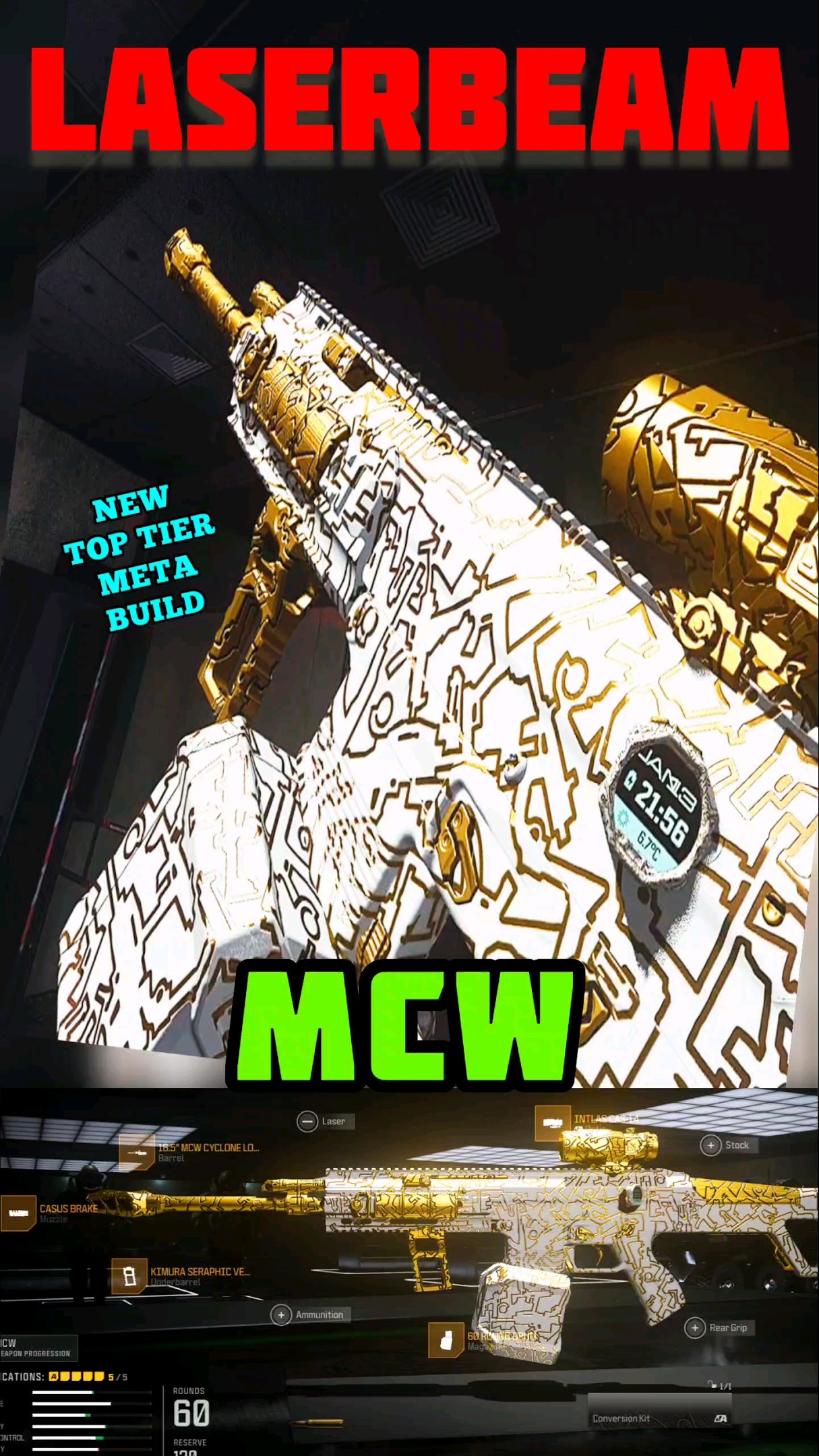 *BUFFED* MCW META on REBIRTH ISLAND! 💥 (META LOADOUT) MW3 Warzone