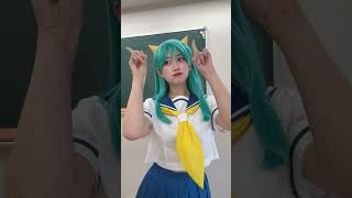 元NMB48 上西怜「＃うる星やつら」のラムちゃんのコスプレをさせていただきました🥺⚡️！＃コスプレ