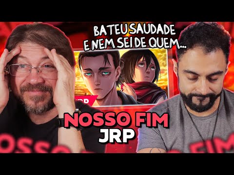 REACT de Nosso Fim 💔| Eren & Mikasa (Shingeki no Kyojin) | ft. ‪@amandaareia‬ | JRP