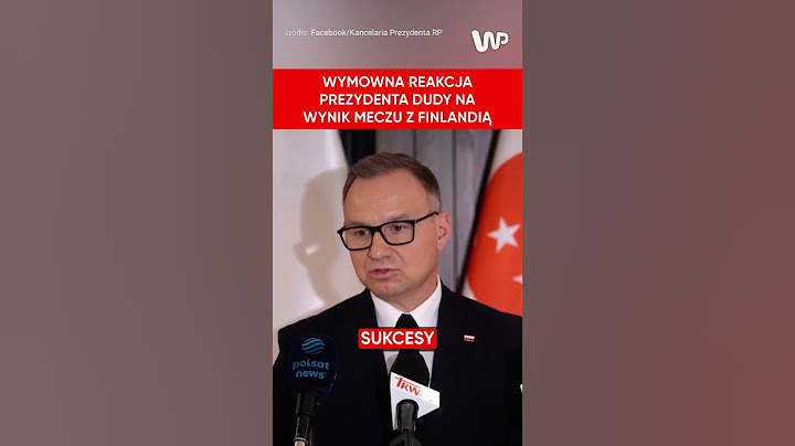 "No stało się". Wymowna reakcja Andrzeja Dudy po porażce z Finlandią