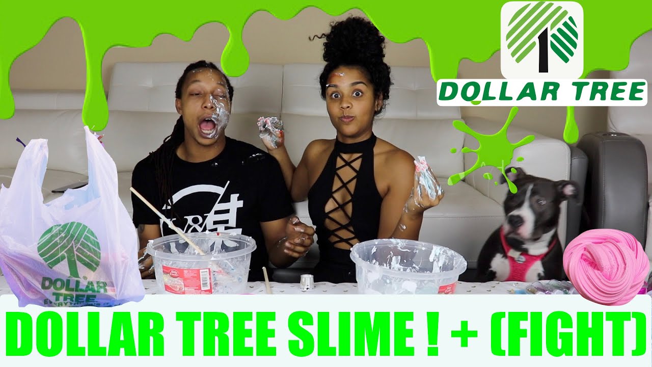 Dollar Tree Slime Challenge (Slime fight fail)