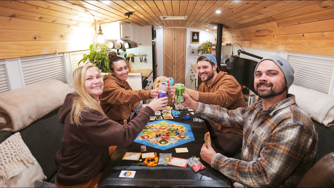 Buslife, Brews, and Board Games ft. Rolling with Ophelia YouTube