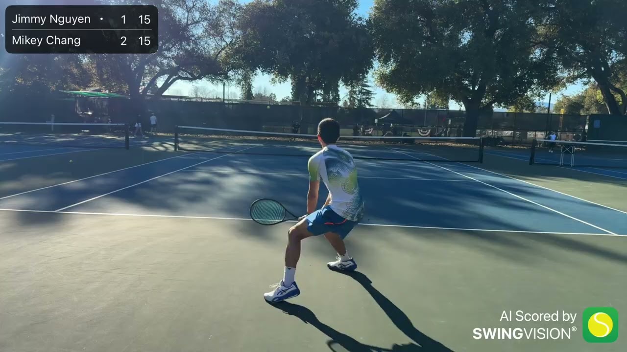 Jimmy vs. Mikey. 1 set. USTA 4.5/5.0. 2/28/2026