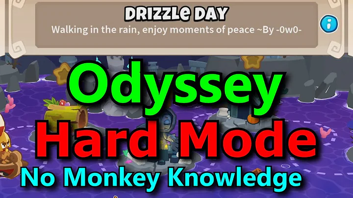 BTD6 Odyssey || Hard Mode || No Monkey Knowledge || Drizzle Day