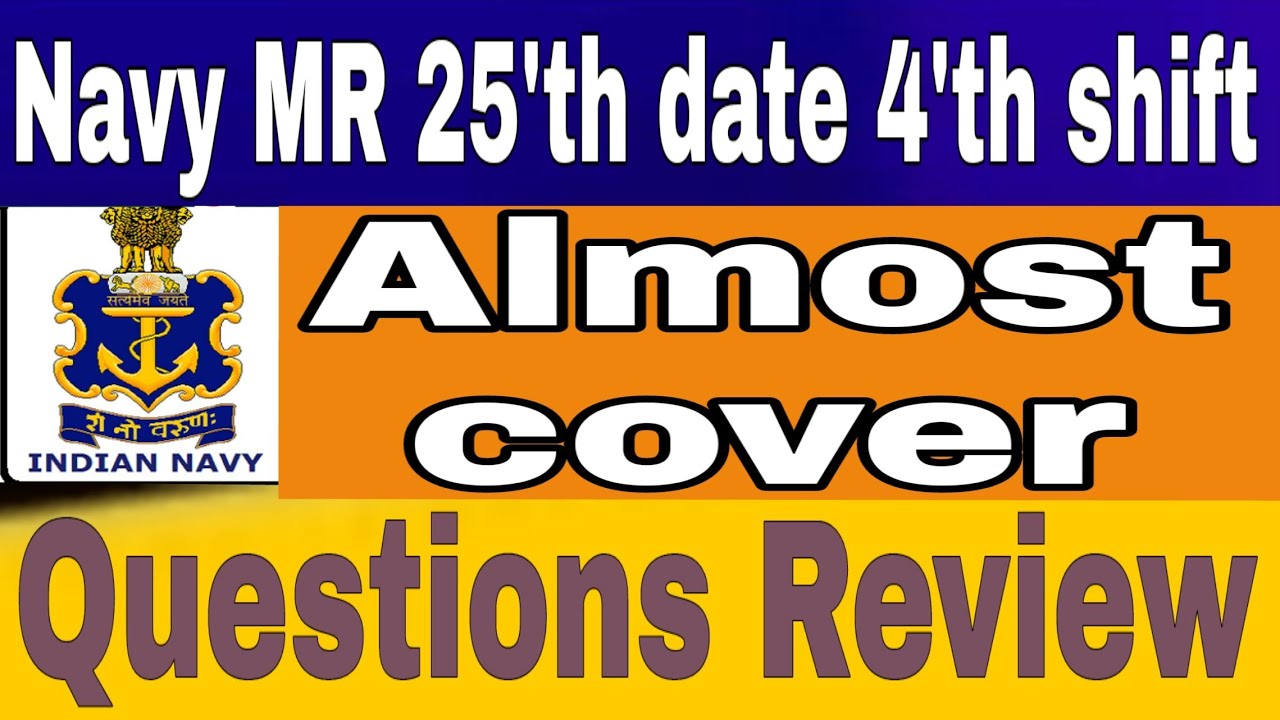 Navy MR 25date 4batch 2019 questions in telugu