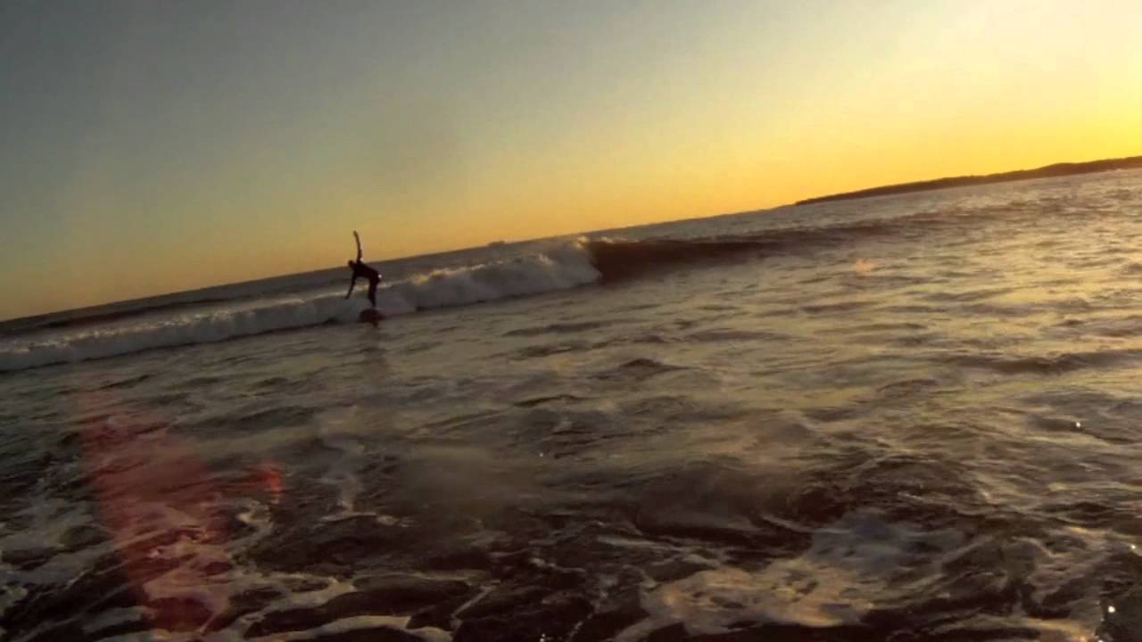 Surfing Cow Bay In December YouTube