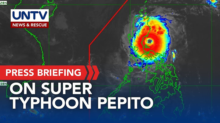 Bagyong Pepito, napanatili ang lakas habang papalapit sa Aurora at Northern Quezon