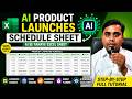 AI Se Product Launch Schedule Excel Sheet Kaise Banaye (Step By Step)