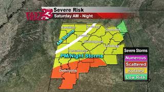 WVUA Webcast for Central AL for Thursday Eve April 12