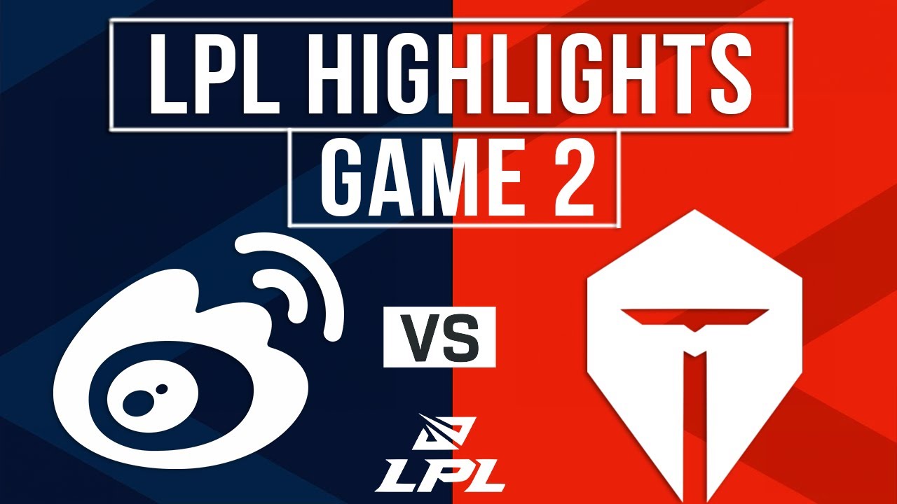WBG vs TES Highlights Game 2 LPL 2025 Split 3