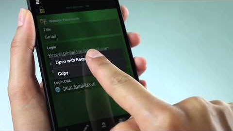 Keeper Password Manager & Digital Vault - 2014 Video